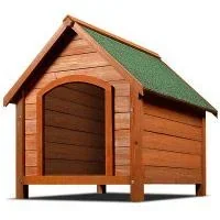 "Hundehütte mit Spitzdach - 82x72 x85 cm image"