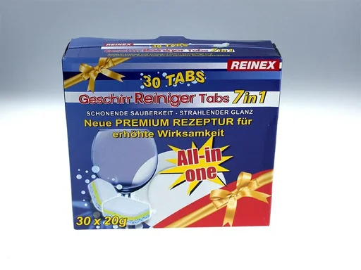 "Reinex Geschirrreiniger-Tabs "7in1" image"