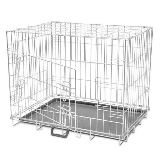"Zusammenklappbare Hundehütte M Metall image"