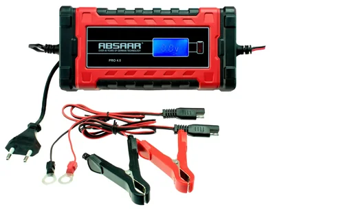 "Pro Batterieladegerät 6/12 Volt - 4 Ampere - mikroprozessorgesteuert image"