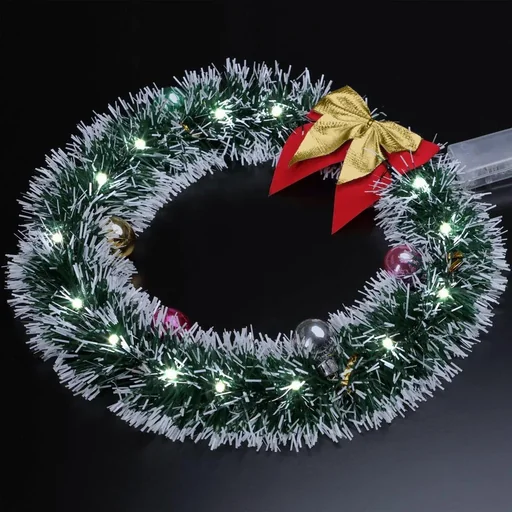 "Weihnachtskranz - LED - Gold Ø32cm image"