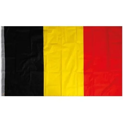"Belgien Flagge / Belgische Flagge - 90 x 150 cm - Schwarz / Gelb / Rot image"