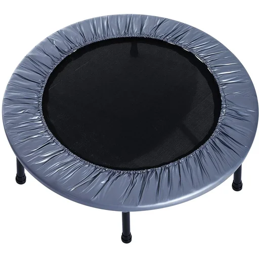"Minitrampolin Fitness Gartentrampolin Stahl PVC 91cm image"