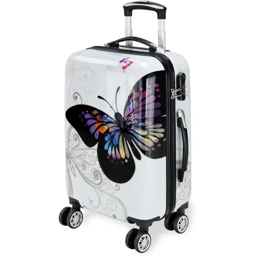 "Hartschalenkoffer Butterfly M aus Polykarbonat 42L 56x37x23cm image"