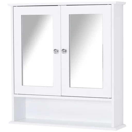 "Spiegelschrank mit Ablage weiß image"