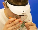 Professional Kopfbandlupe mit LED Beleuchtung