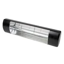 IR-Heizstrahler, 1500W 230V, IP55, schwarz