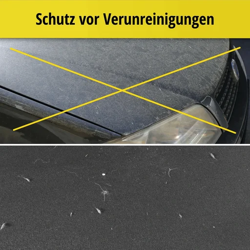 "Autoabdeckplane indoor soft - Größe 9 - 471x530x150cm - PES - Elasthan image"