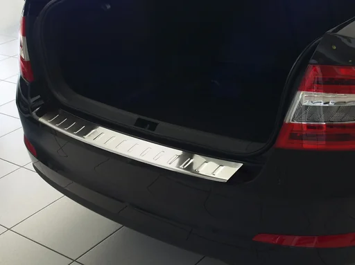 "Ladekantenschutz Skoda OCTAVIA III SEDAN / Edelstahl, Baujahr 2013-2016, FL2016> image"