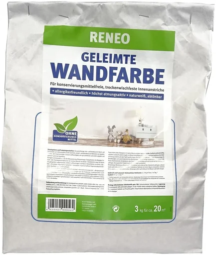 "Geleimte Wandfarbe, Konzentrat, 3 kg image"