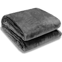 Premium-Decke 200x150cm - dunkelgrau