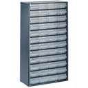Kommode mit 48 Schubladen - Metall - 30,6x55,2x15 cm