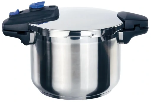 Schnellkochtopf-Set „Biostar“, Edelstahl, 6-teilig