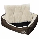 Hundekissen braun und beige XXL