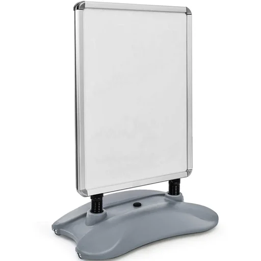 "Kundenstopper - beidseitig mit 25L-Füllungstank - 59x84,5cm - Postergröße A1 image"