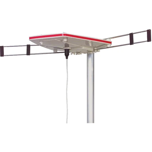 "DVB-T/T2 - DAB+ Außenantenne mit Verstärker 24 dB FM / VHF / UHF image"