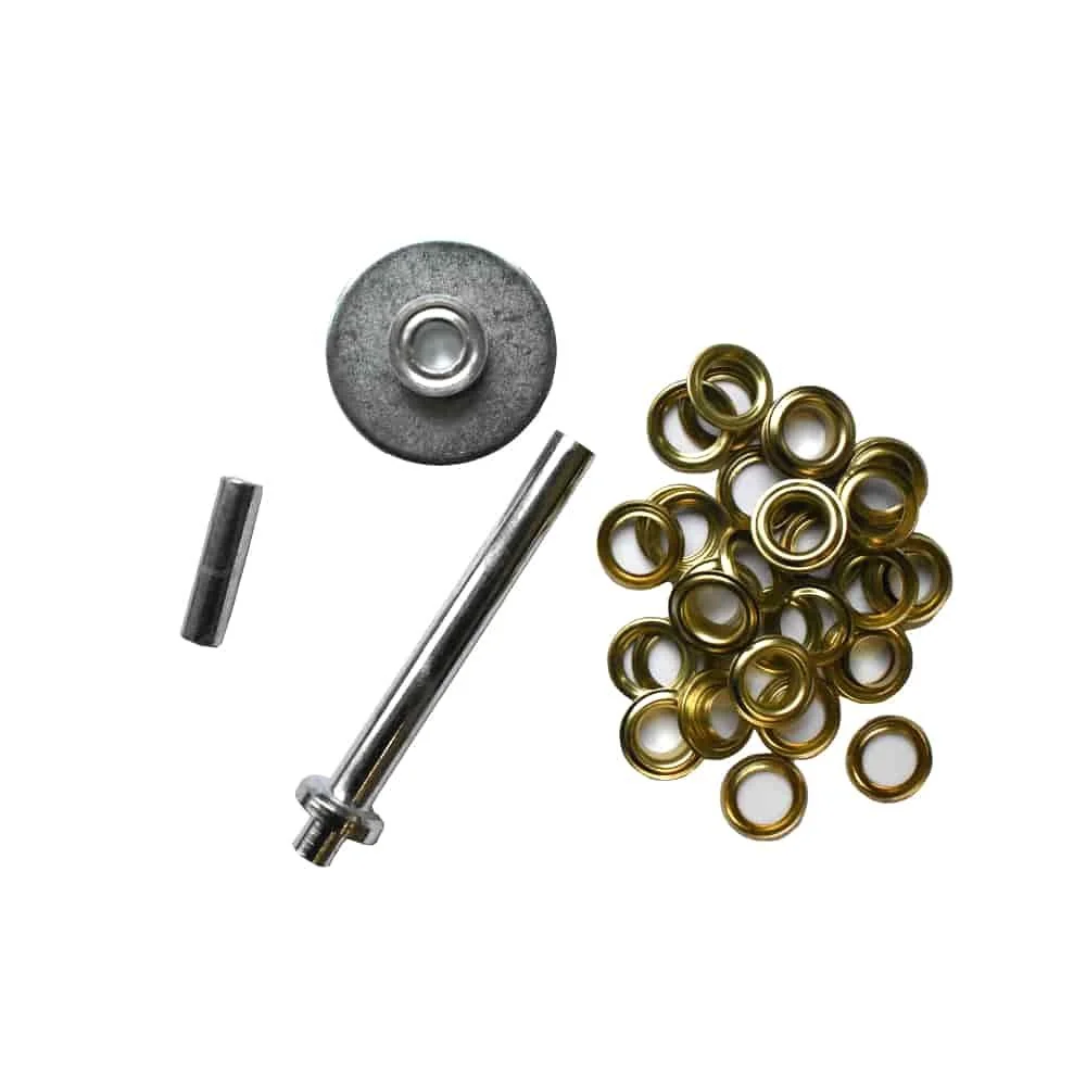 "Ösen Set mit Stanzwerkzeug, 11mm, 15-teilig image"