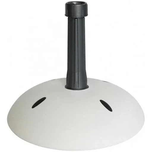 "NL Pro Garden Sonnenschirmfuß - 45 cm - 20 KG - Weiß image"