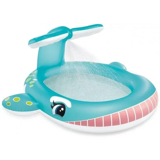 "Walvis Pool mit watersproeier 201 x 196 x 91 cm image"
