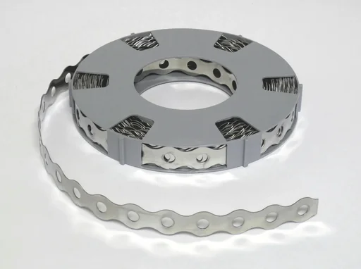 "Edelstahl Lochband 17 mm x 10 m image"