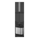 Cleany WC-Bürste flach Inox