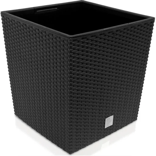 "Blumentopf Rato Low anthrazit mit Innentopf 64L 39x39x40,5cm image"