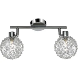 Calla ceiling light with 2 bulbs