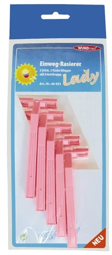 "Einwegrasierer, 5er Set, Pink image"