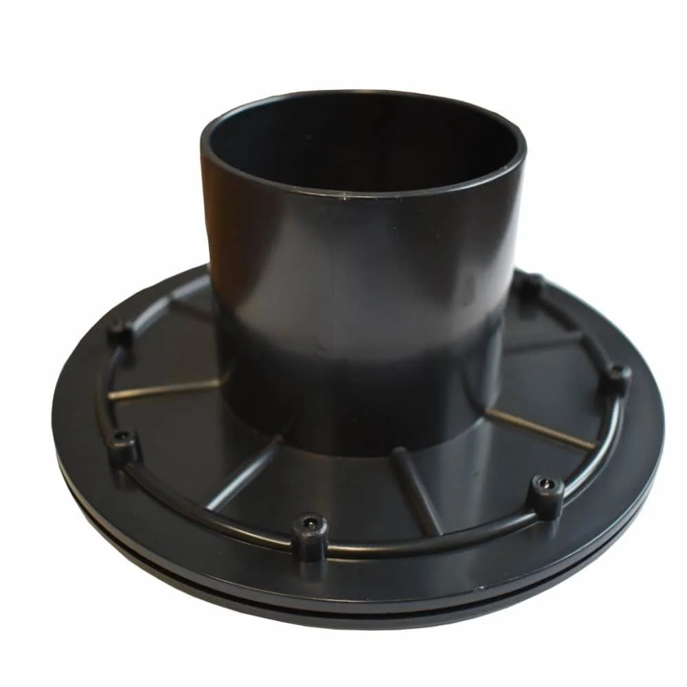 "Folienflansch 75mm, Tankdurchführung Kunststoff, Teichfolie image"