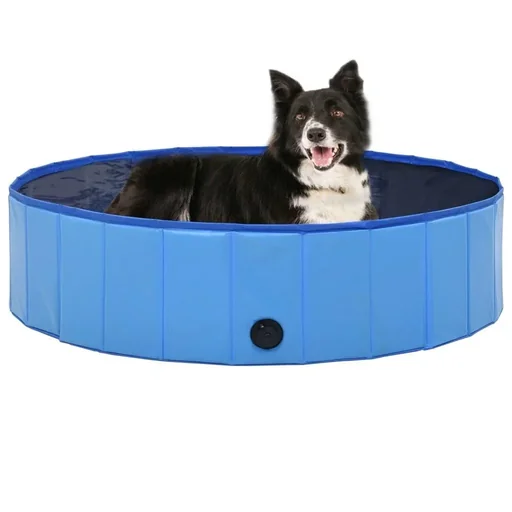 "Zusammenklappbarer Hundepool 120x30 cm image"