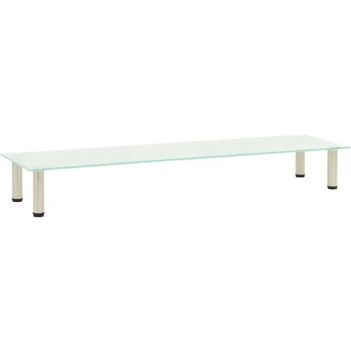 "TV-Schrank 140x35x17 cm gehärtetes Glas matt image"
