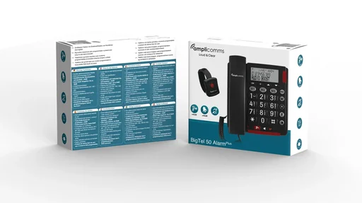 "Großtastentelefon mit SOS Sender image"