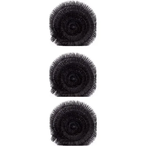 "Dachrinnenfliese schwarz - Ø10 CM X 4 MTR - Satz von 3 image"