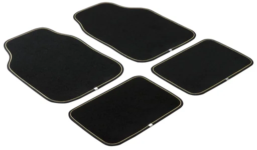 "Autoteppich The Line schwarz / beige image"