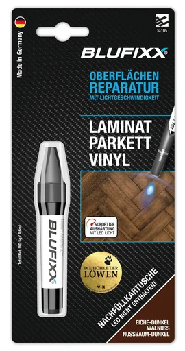 "Ersatz-Kartusche 5 g für Reparaturstift PW Laminat/Parkett/Vinyl, Eiche dunkel image"