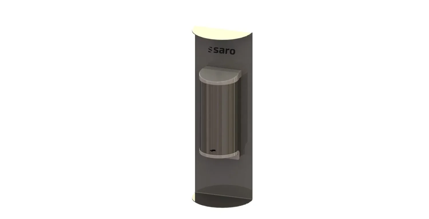 SARO Desinfektionsspender DIA No Touch aus Edelstahl
