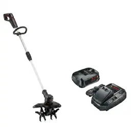 18 V BOSCH HOME AND GARDEN COMPATIBLE Akku-Bodenhacke TL 1820 inkl. Akku und Lad
