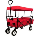 Faltbarer Handwagen mit abnehmbarem Dach