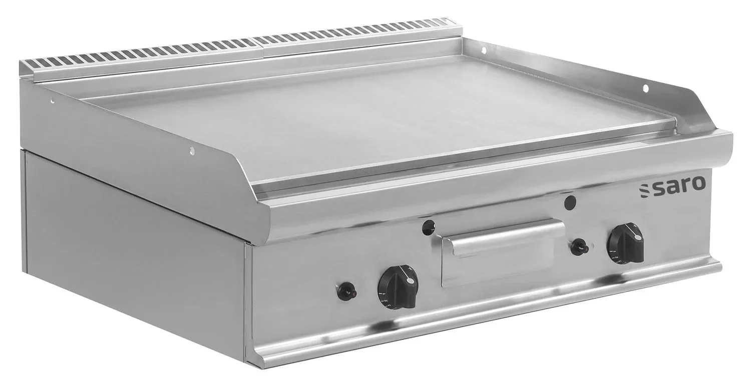 "Saro Gas-Griddleplatte, Bratplatte Tisch - E7/KTG2BBL image"