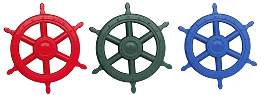 "Steuerrad "Piratenrad" Grün Ø400 mm für Spielanlagen image"