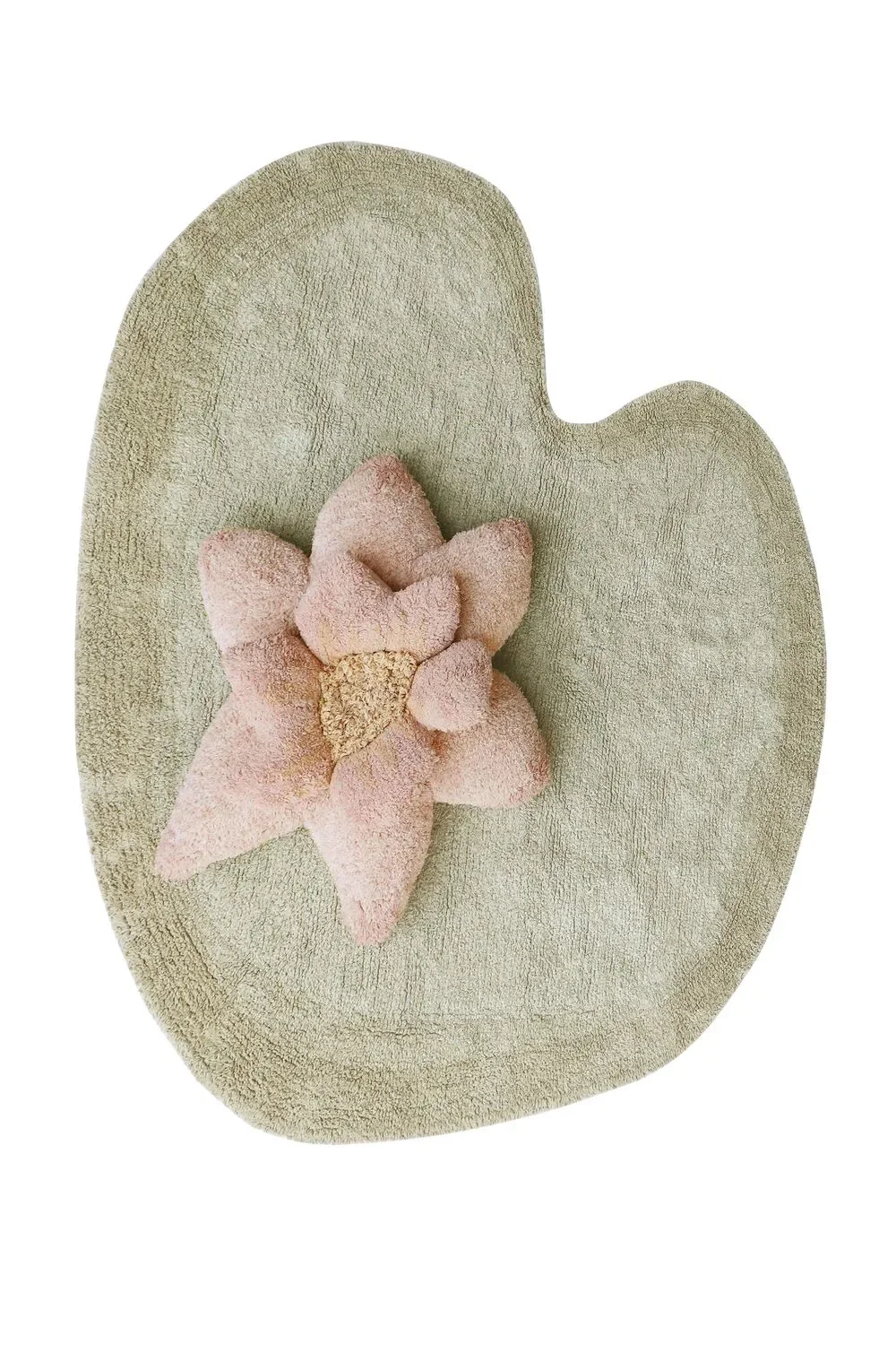 Waschbarer Teppich Puffy Lily