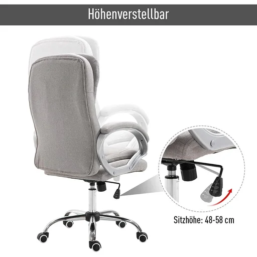 "Bürostuhl mit hoher Rückenlehne image"