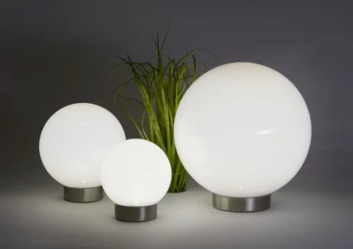 "Solar Kugel mit weißer und Farbwechsel LED - 15cm image"