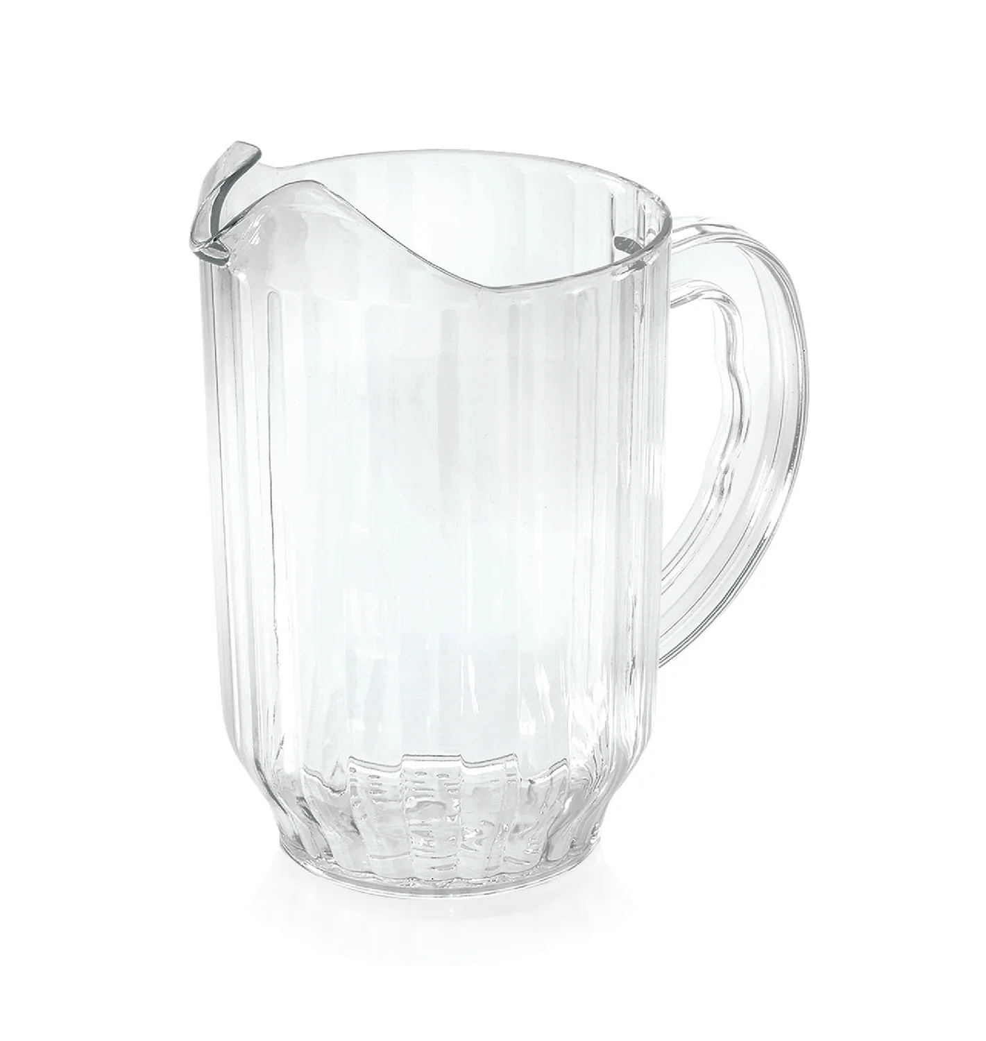 "Wasserkrug, Glaskrug mit Eislippe aus Polycarbonat, 1,8L - Robuster und praktischer Getränkekrug für Zuhause und unterwegs image"