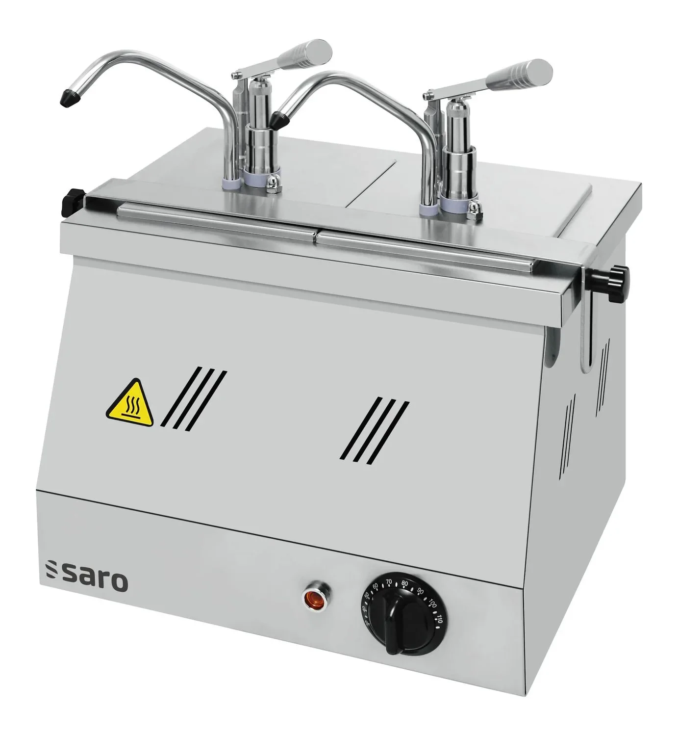 "Saro Bain Marie - 2x1/6 GN 200, mit Spender BM 0216 image"
