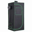 Growbox Growzelt Growschrank Gewächshaus Zuchtschrank Pflanz 600D Oxford Tuch Stahl Schwarz+Grün 60 x 60 x 140 cm