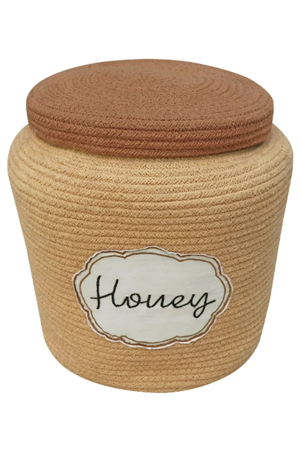 "Lorena Canals Aufbewahrungskorb kinder, Spielzeugkorb - Honey Pot, 28 x 27 cm image"