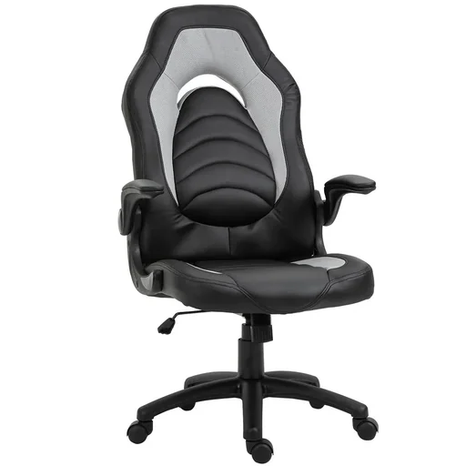 "Gaming-Stuhl Schreibtischstuhl Bürostuhl Chefsessel PU-Leder image"