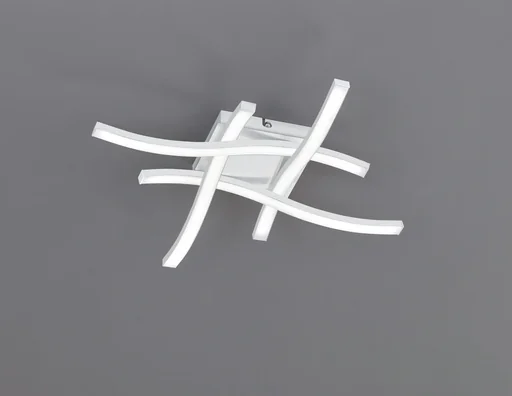 "LED-Deckenleuchte ROUTE, 4x5 W, 4000K, 4x500 lm, weiß matt, Kunststoff weiß image"