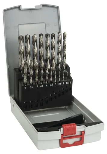 "HSS-Spiralbohrer 135° Pro-Box 1,0 - 10,0 mm, 19-teilig image"